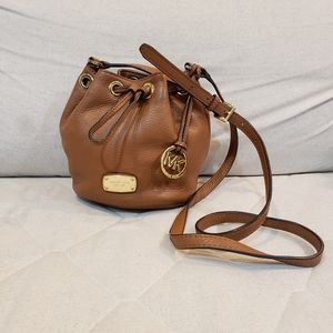 Michael Kors Mini Bucket Bag - Brown